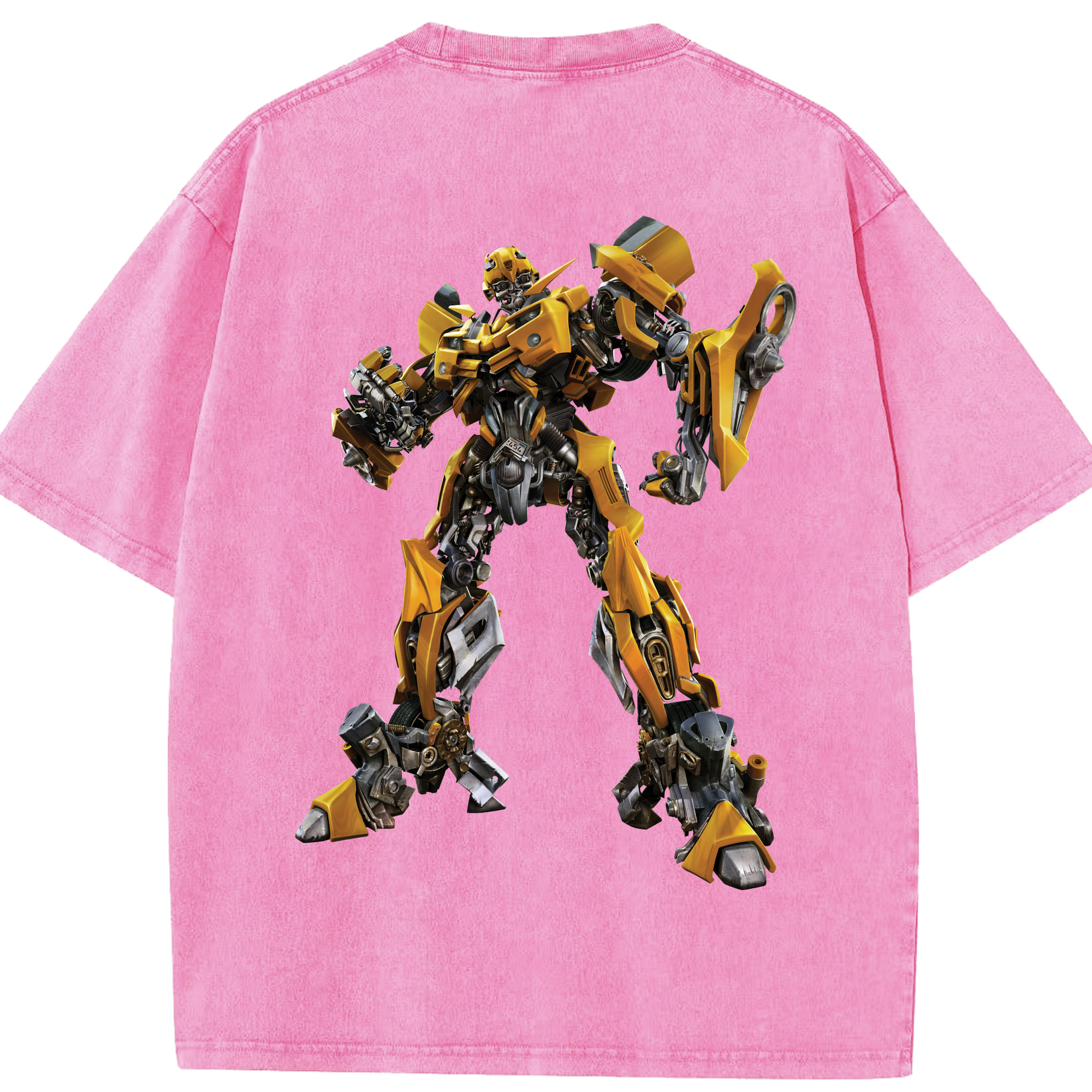 （画像用）  綿100% ヴィンテージ風 半袖Tシャツ（背面プリント）